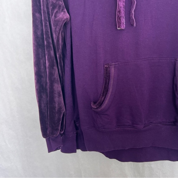 Democracy Sweatshirt purple fleece large - Picture 4 of 4